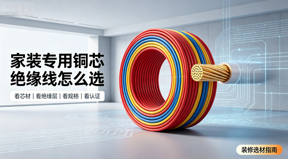 家装专用铜芯绝缘线怎么选？避开浙江本地装修线材踩坑痛点 